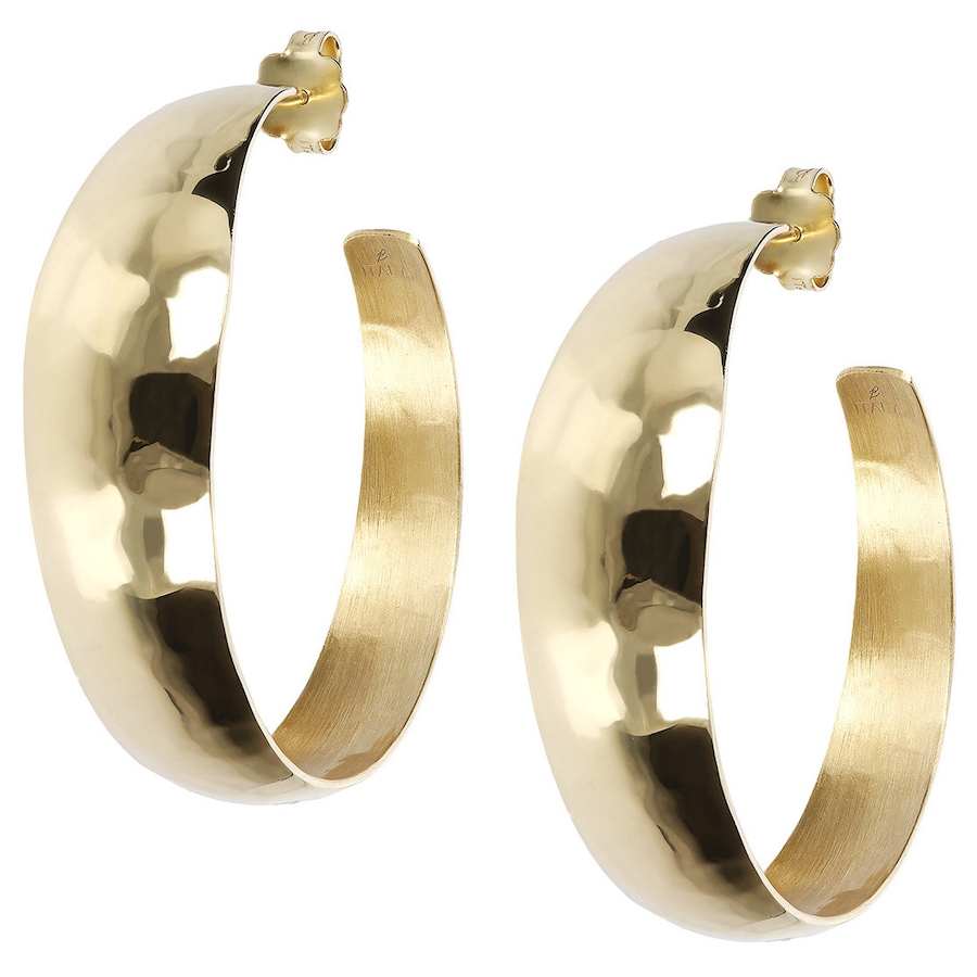 Image 500151.jpg, Product 500-151 / Price $49.88, Etrusca Hammered Textured Round Hoop Earrings from Etrusca Jewellery on TSC.ca's Jewellery department
