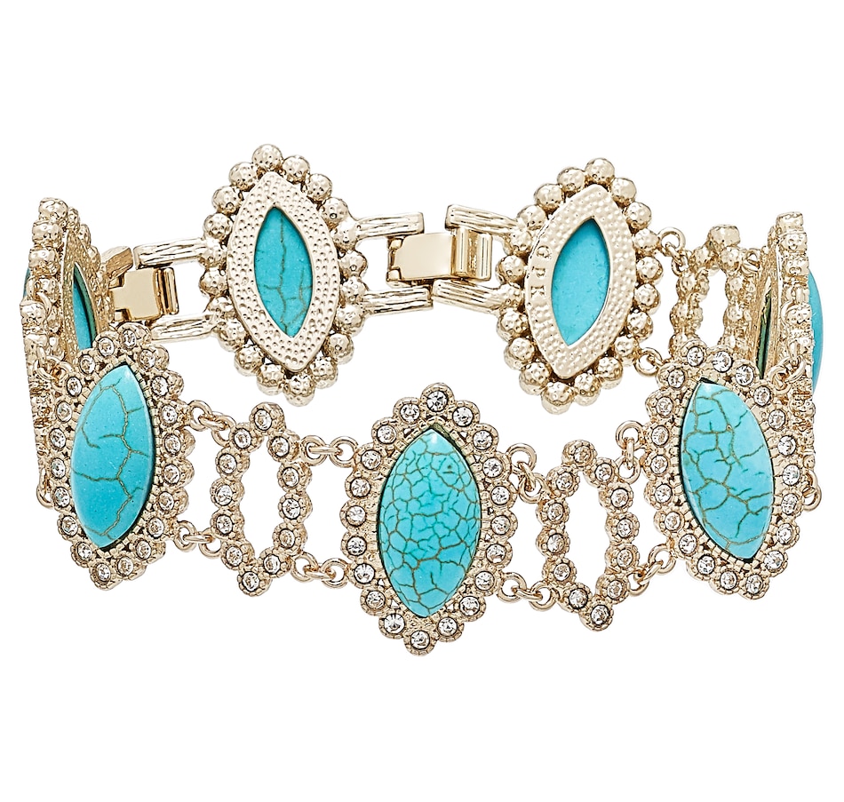 Image 501820.jpg, Product 501-820 / Price $29.33, Grace Kelly - Princess of Monaco Collection Turquoise Bracelet from Grace Kelly - Princess of Monaco Collection on TSC.ca's Jewellery department