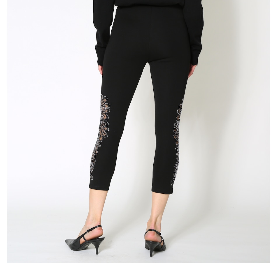 Image 502925_ALTMORE1.jpg, Product 502-925 / Price $31.33, Red Coral Embellished Sheer Leggings from Red Coral Fashions on TSC.ca's Fashion department