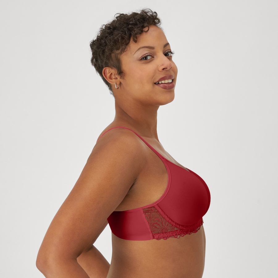 Image 503024_ALTMORE1.jpg, Product 503-024 / Price $29.88, Bali One Smooth Ultra Lite Embroidered Underwire Bra from Bali on TSC.ca's Fashion department
