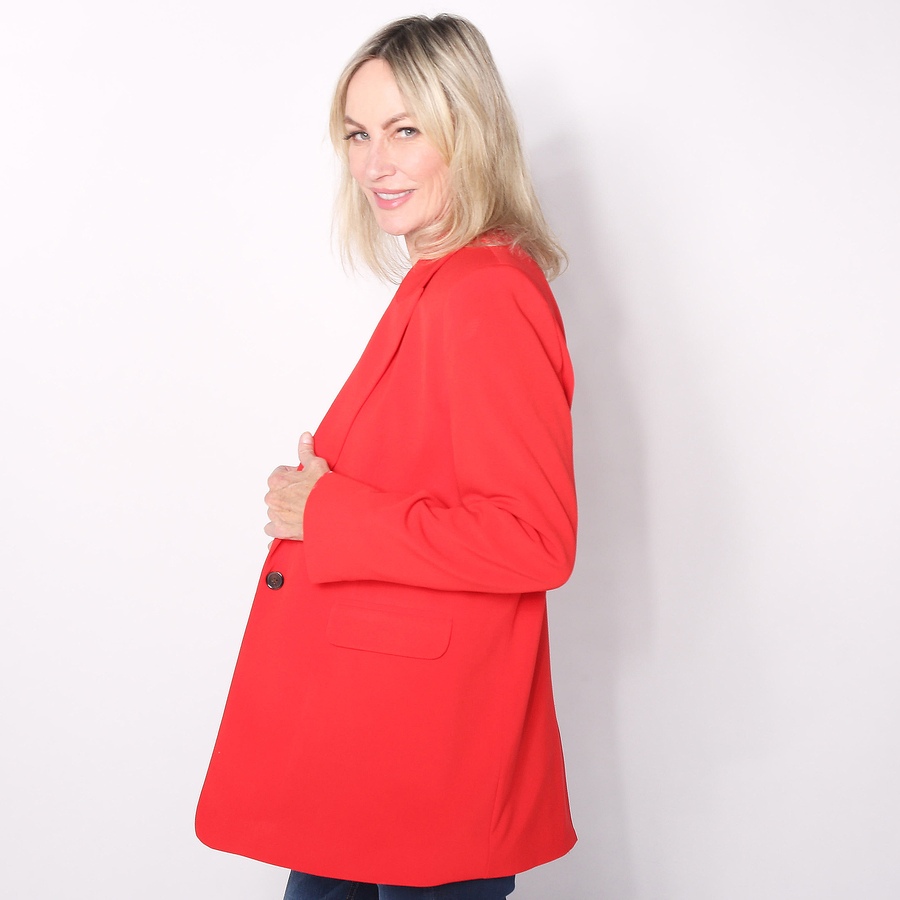 Image 504689_RED.jpg, Product 504-689 / Price $119.33, Brian Bailey Woven Blazer from Brian Bailey on TSC.ca's Fashion department