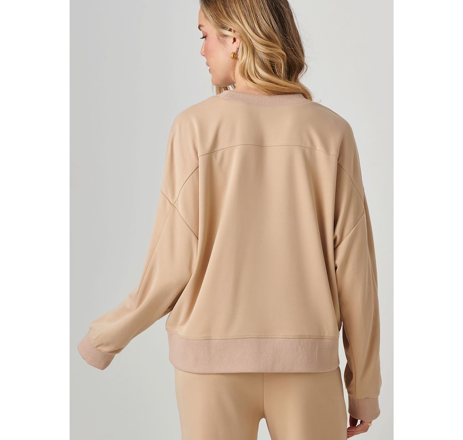 Image 505130_ALTMORE1.jpg, Product 505-130 / Price $39.88, Charlie Paige Soft Modal Blend Airplane Pull Over Top from Charlie Paige on TSC.ca's Fashion department