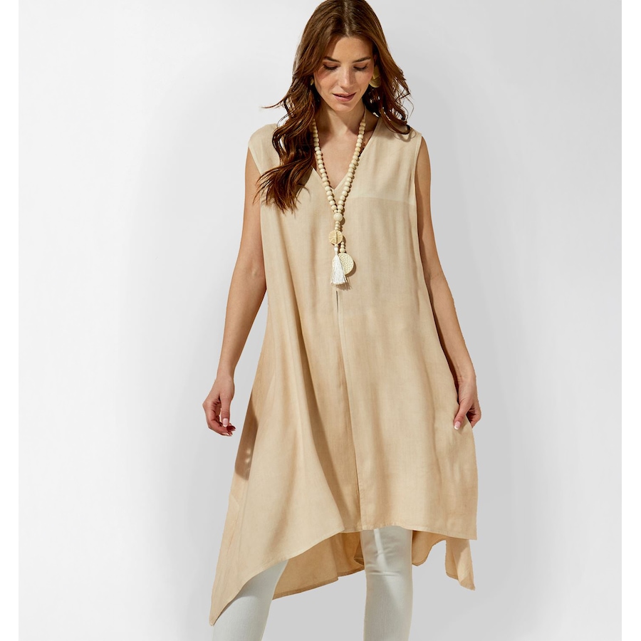 Charlie Paige V Tunic Split Front Tank Tunic - TSC.ca