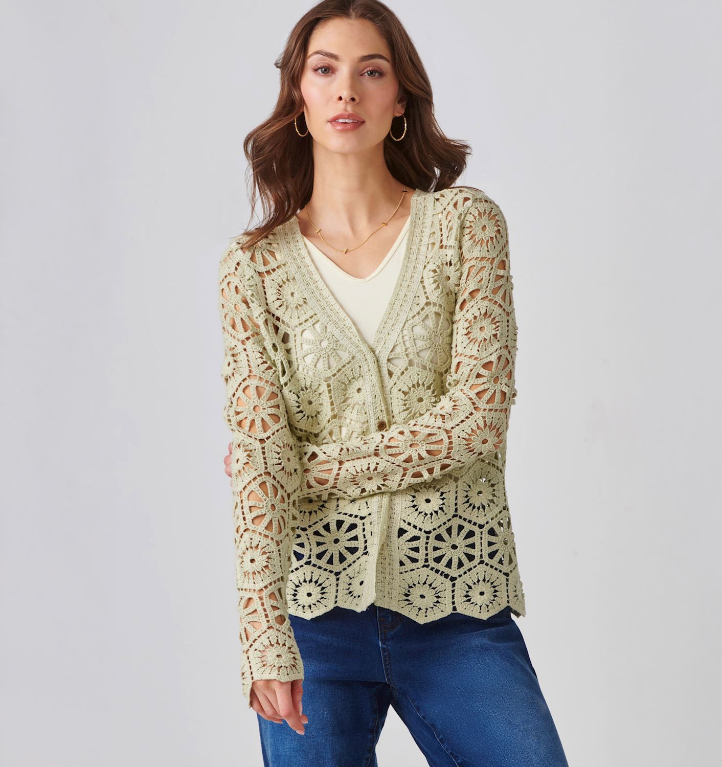 Charlie Paige Crochet Cardigan - TSC.ca