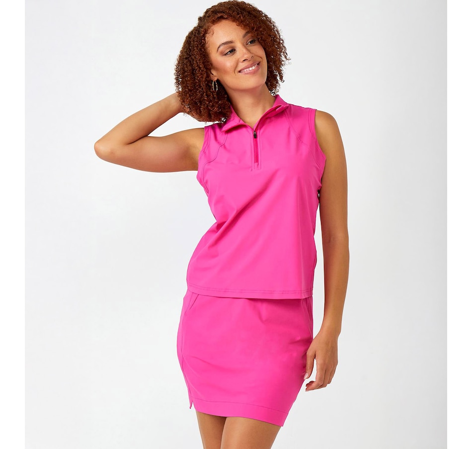 Image 505172_ALTMORE1.jpg, Product 505-172 / Price $34.88, Charlie Paige Zip Neck Tank Top from Charlie Paige on TSC.ca's Fashion department