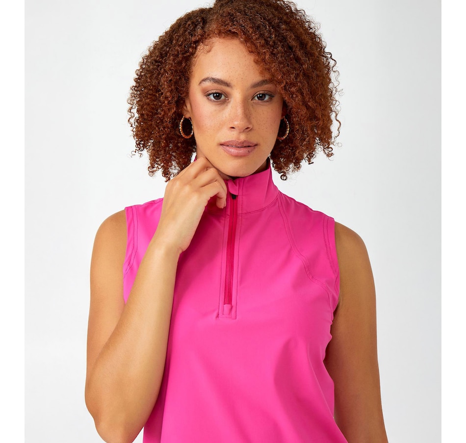 Image 505172_ALTMORE2.jpg, Product 505-172 / Price $34.88, Charlie Paige Zip Neck Tank Top from Charlie Paige on TSC.ca's Fashion department