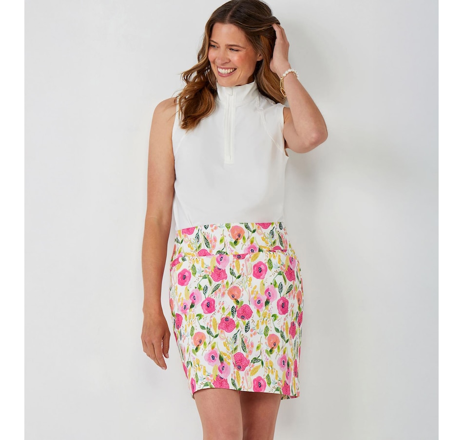 Charlie Paige Zip Neck Tank Top