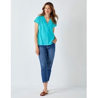Charlie Paige Elevated Deep V-Tee
