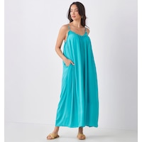 Charlie Paige Cami Krinkle Romper