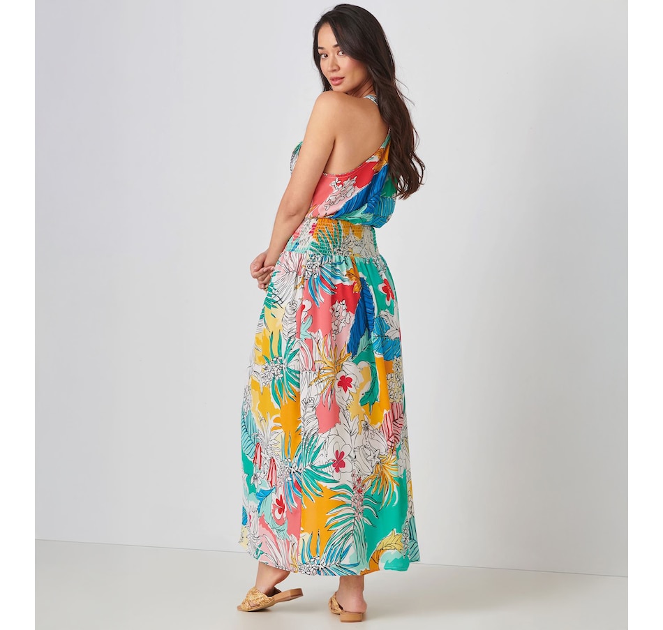 Image 505194_ALTMORE3.jpg, Product 505-194 / Price $59.88, Charlie Paige Printed Skirt with Elastic Waistband from Charlie Paige on TSC.ca's Fashion department