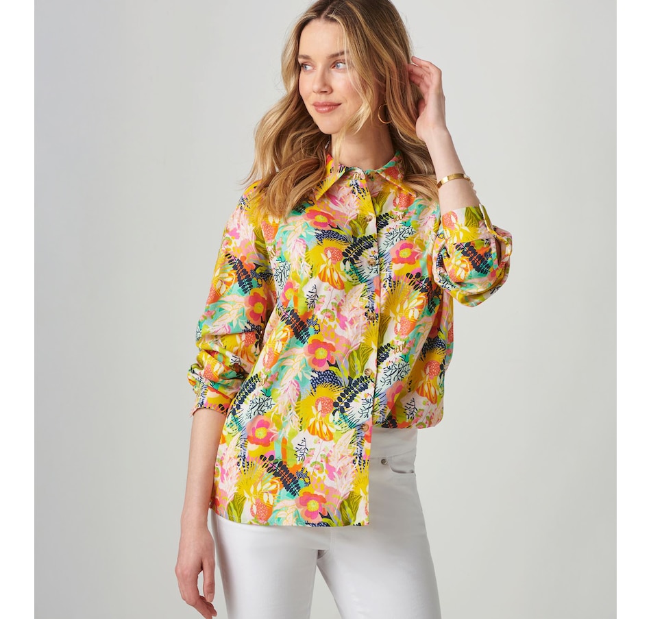 Image 505199_CIGDN.jpg, Product 505-199 / Price $49.88, Charlie Paige Printed Shirt from Charlie Paige on TSC.ca's Fashion department