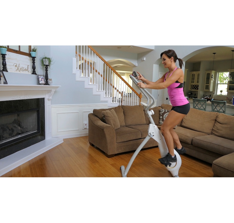 tsc.ca FitNation Vertical Cycle Trainer Standing Workout