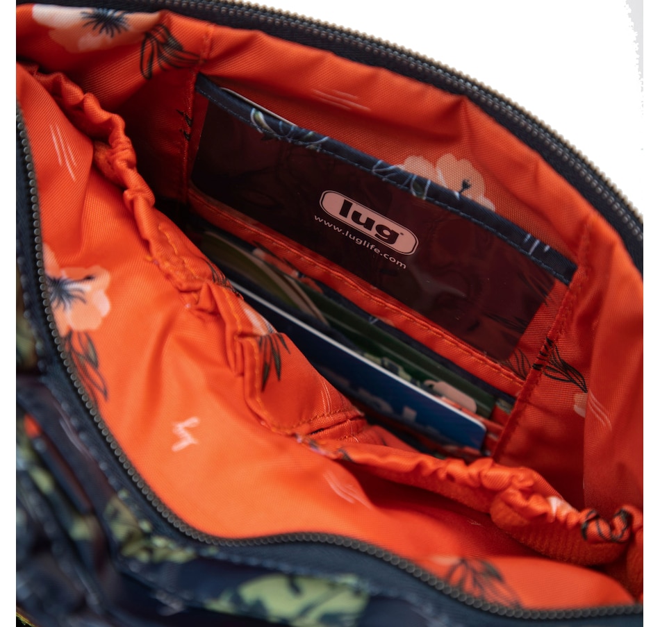 Image 505477_ALTMORE6.jpg, Product 505-477 / Price $49.88, Lug Happy Camper Cross body with RFID Card Pocket from Lug on TSC.ca's Fashion department