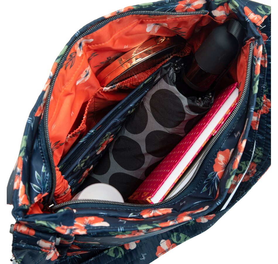 Image 505477_ALTMORE9.jpg, Product 505-477 / Price $49.88, Lug Happy Camper Cross body with RFID Card Pocket from Lug on TSC.ca's Fashion department