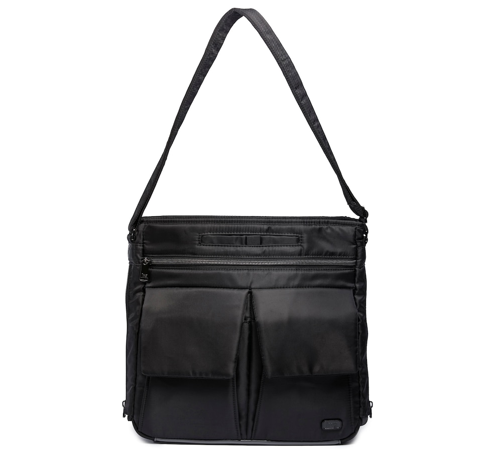 Image 505477_CTBLK.jpg, Product 505-477 / Price $49.88, Lug Happy Camper Cross body with RFID Card Pocket from Lug on TSC.ca's Fashion department