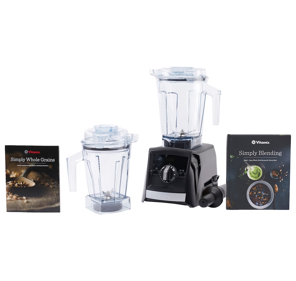 Image 505481_BLK.jpg, Product 505-481 / Price $998.95, Vitamix Ascent A2500 Programmed Blender with 48 oz. Dry Container from Vitamix on TSC.ca's Kitchen department