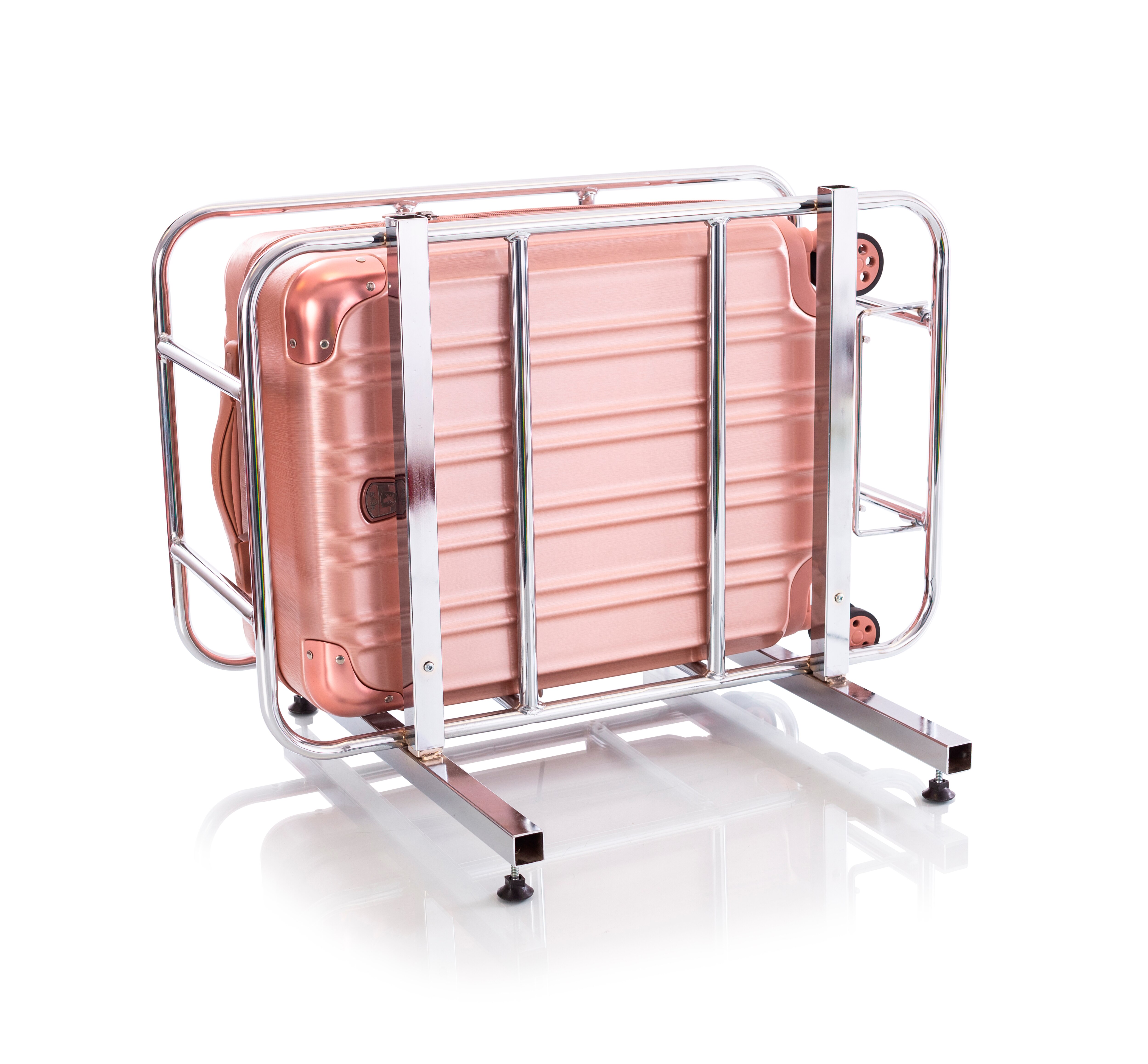 heys rose gold luggage