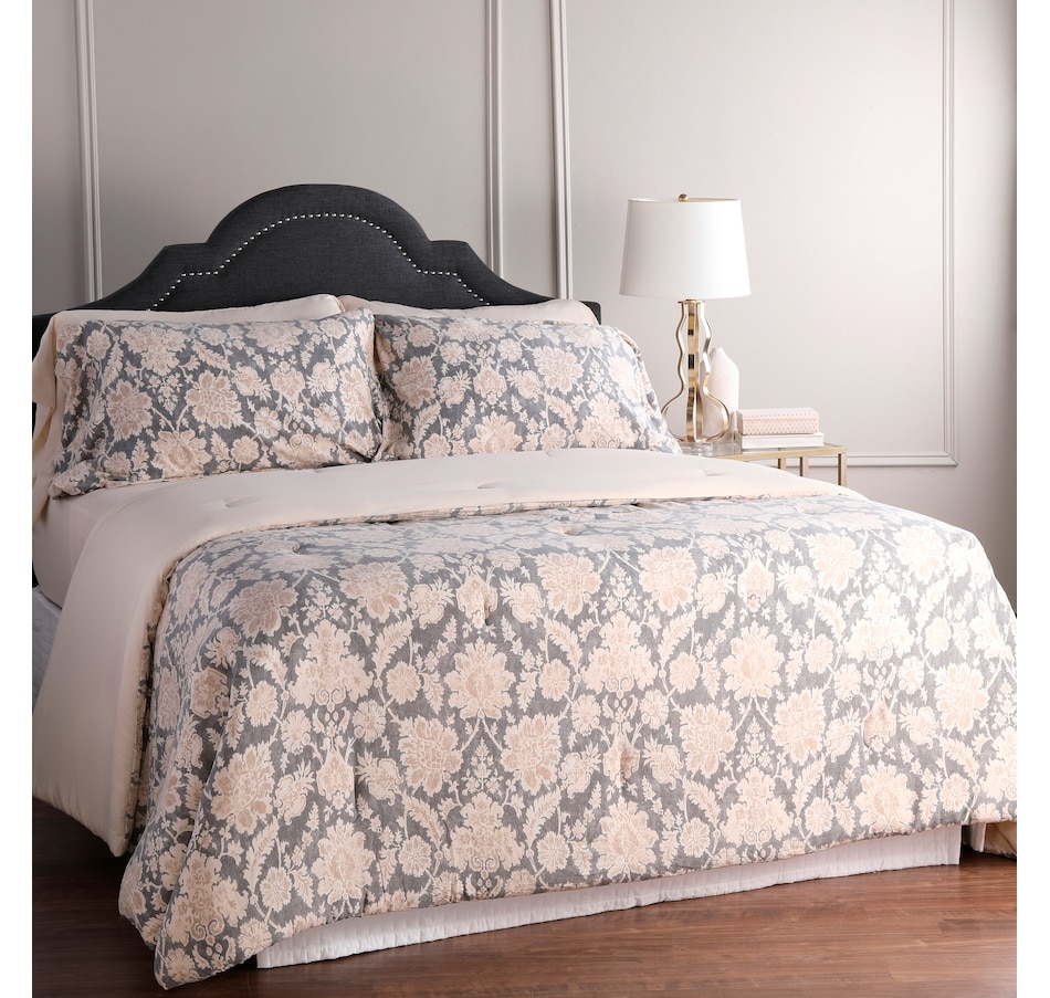 Image 505532_GRGL.jpg , Product 505-532 / Price $102.99 - $174.99 , HomeSuite Garment Washed 7-Piece Comforter plus Sheet Set from HomeSuite Collection on TSC.ca's Home & Garden department