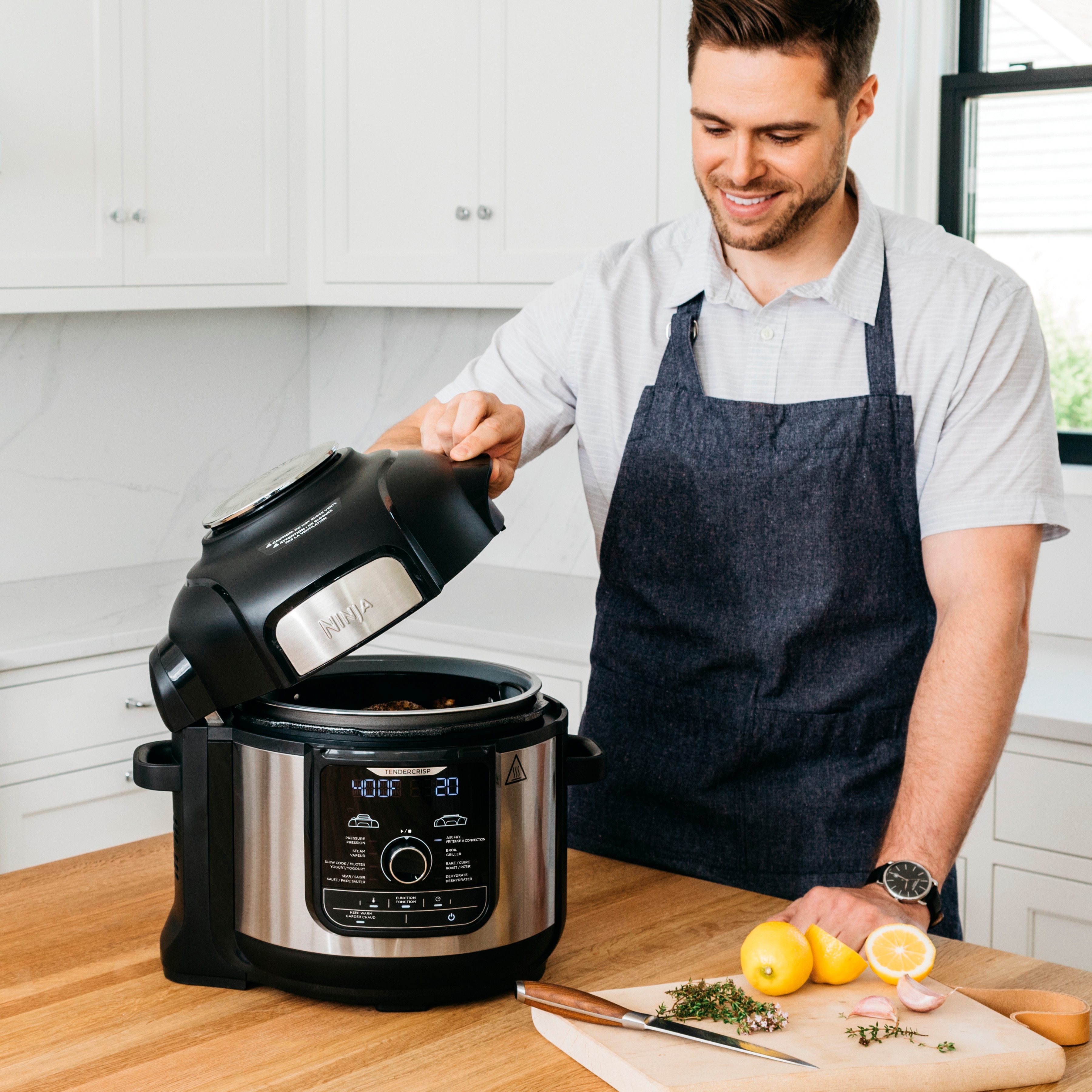 Ninja Foodi Deluxe 8qt. Pressure cooker & Air buy Fryer