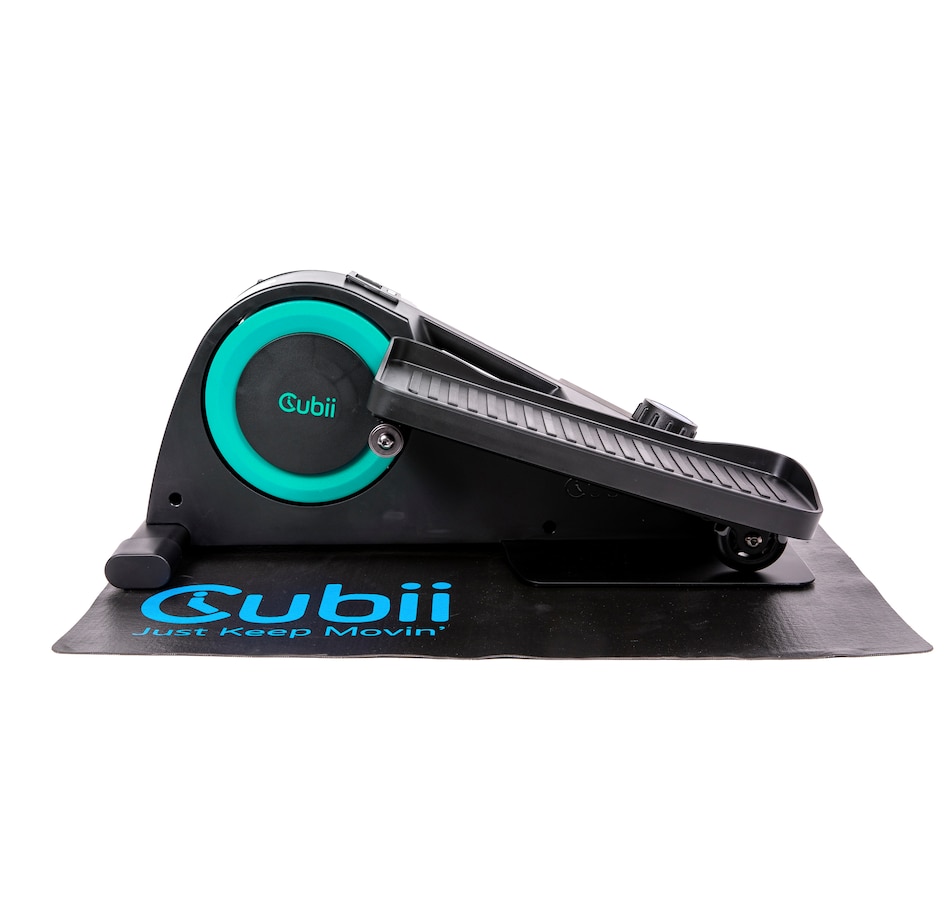 Cubii Jr. Compact Seated Elliptical with Monitor & Nonslip Mat 