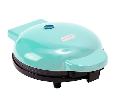  DASH Mini Maker Waffle Maker + Griddle, 2-Pack Griddle + Waffle  Iron - Aqua: Home & Kitchen