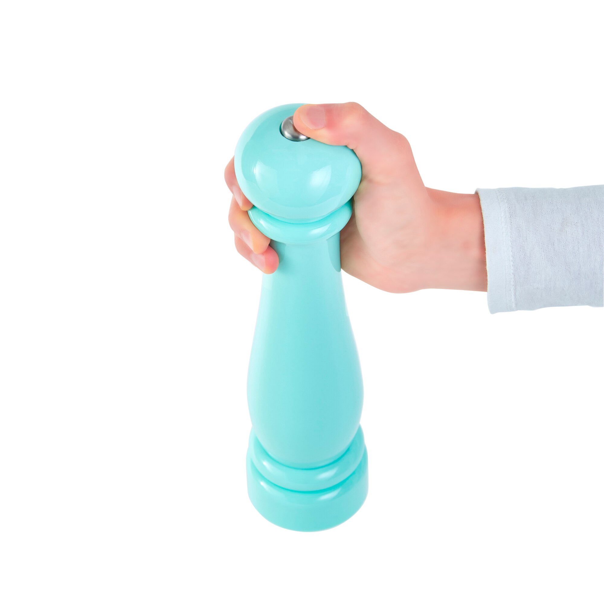 dash electric salt & pepper mill aqua