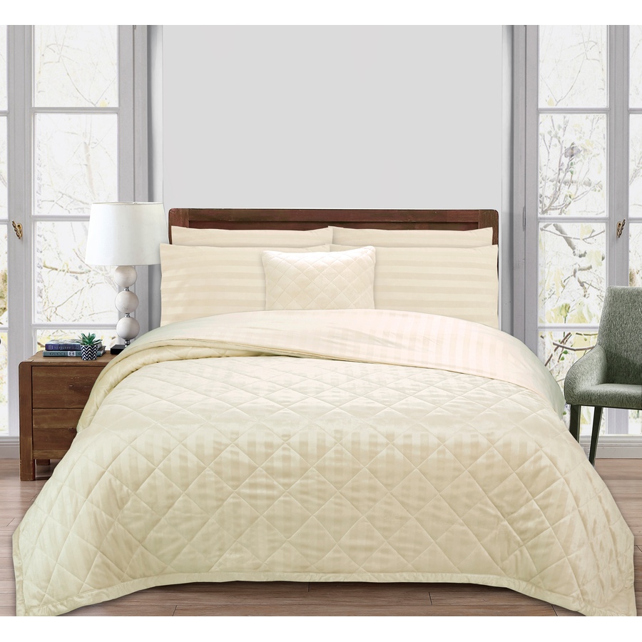 Image 505888_ALTMORE1.jpg, Product 505-888 / Price $9.33, St. Clair Plush Embossed Reversible Quilted 18" x 18" Décor Cushion from St. Clair Bedding on TSC.ca's Home & Garden department