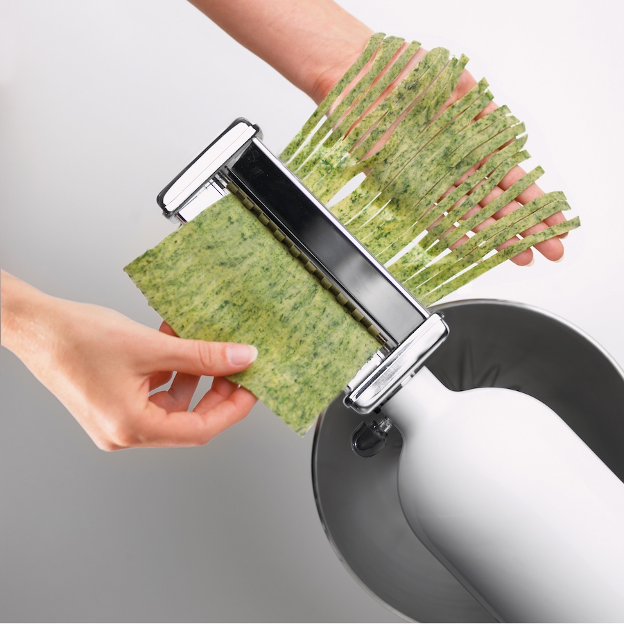 Image 512214_ALTMORE2.jpg, Product 512-214 / Price $189.99, KitchenAid Pasta Roller Chrome Plated Steel Accessory Set from KitchenAid on TSC.ca's Kitchen department