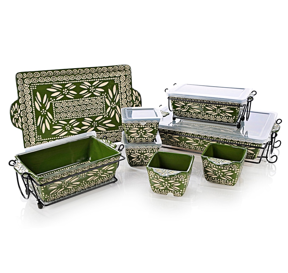 Buy temp-tations Carved Old World 20-Piece Oven-to-Table Set ... Buy temp-tations Carved Old World 20-Piece Oven-to-Table Set ...