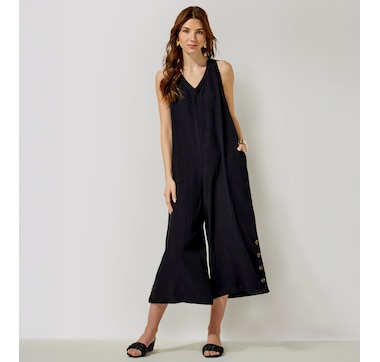 Charlie Paige Linen Flax Jumper