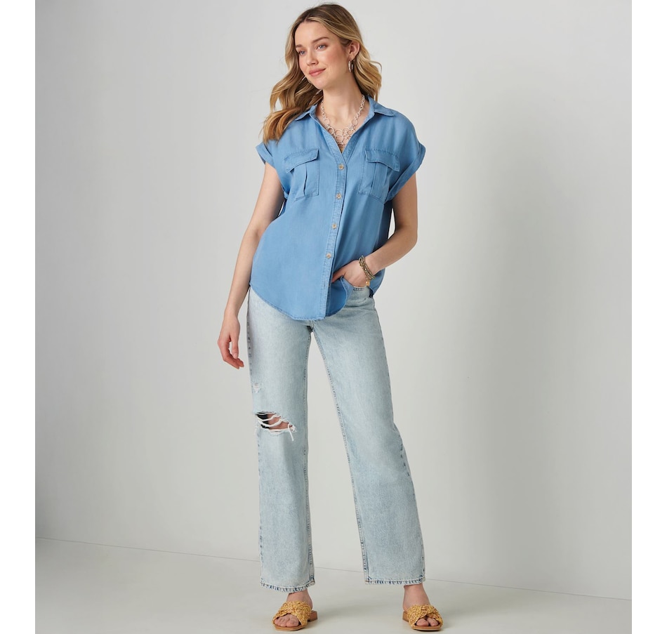 Image 514910_ALTMORE1.jpg, Product 514-910 / Price $39.88, Charlie Paige Button Down Top from Charlie Paige on TSC.ca's Fashion department