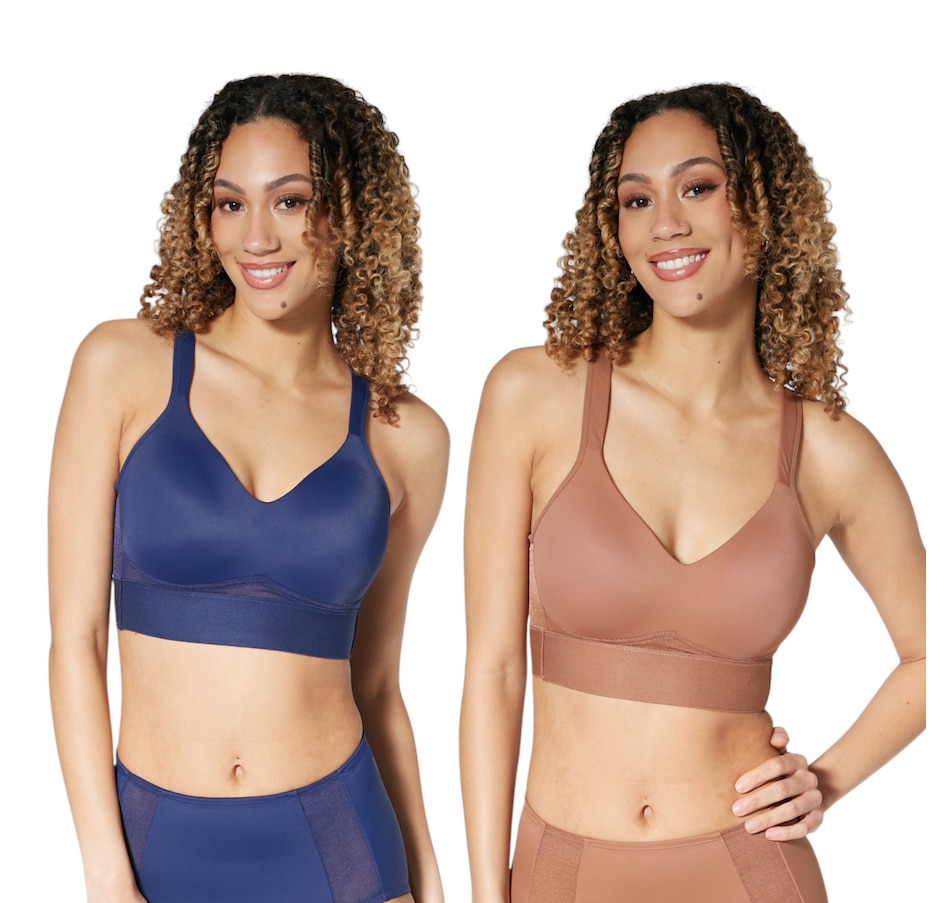 Image 514920_ALTMORE6.jpg, Product 514-920 / Price $70.00, Rhonda Shear Molded Cup Bra with Wrap Back (2-pack) from Rhonda Shear Shapewear on TSC.ca's Clothing & Shoes department