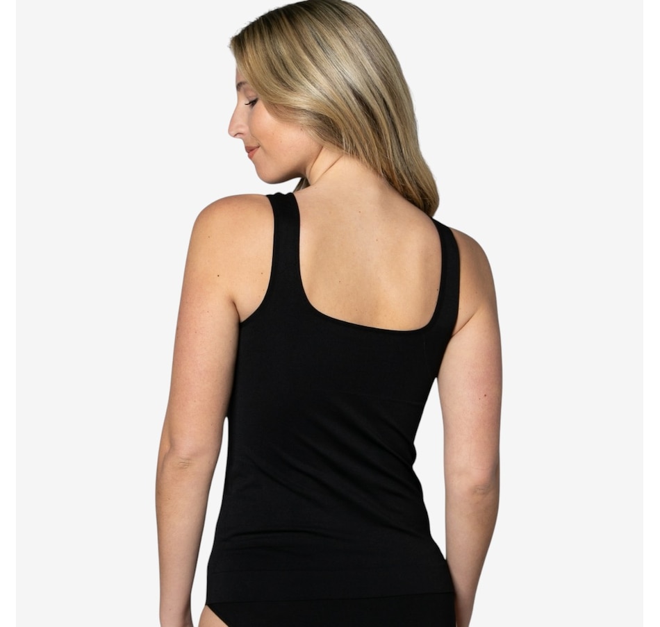 Image 514924_ALTMORE1.jpg, Product 514-924 / Price $34.88, Rhonda Shear Seamless Tank with Lace Inset from Rhonda Shear Shapewear on TSC.ca's Fashion department