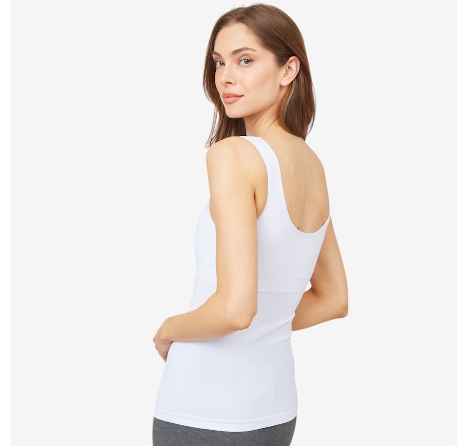 Image 514935_ALTMORE1.jpg, Product 514-935 / Price $19.88, Rhonda Shear Seamless Shaping Tank with Shelf Bra from Rhonda Shear Shapewear on TSC.ca's Fashion department