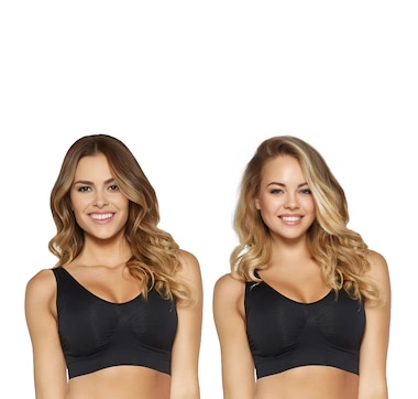 Rhonda Shear Seamless Bra (2-pack)