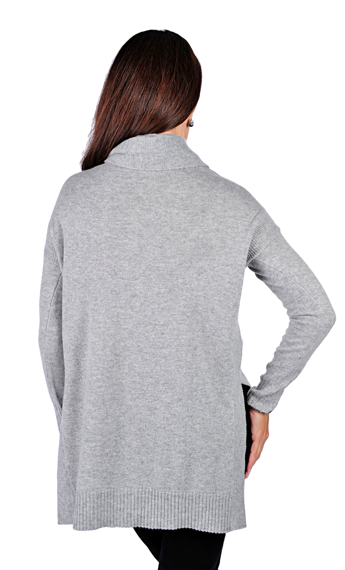 Lusso Cashmere 100% Cashmere Cowl Neck Sweater Lusso Cashmere 100% Cashmere Cowl Neck Sweater