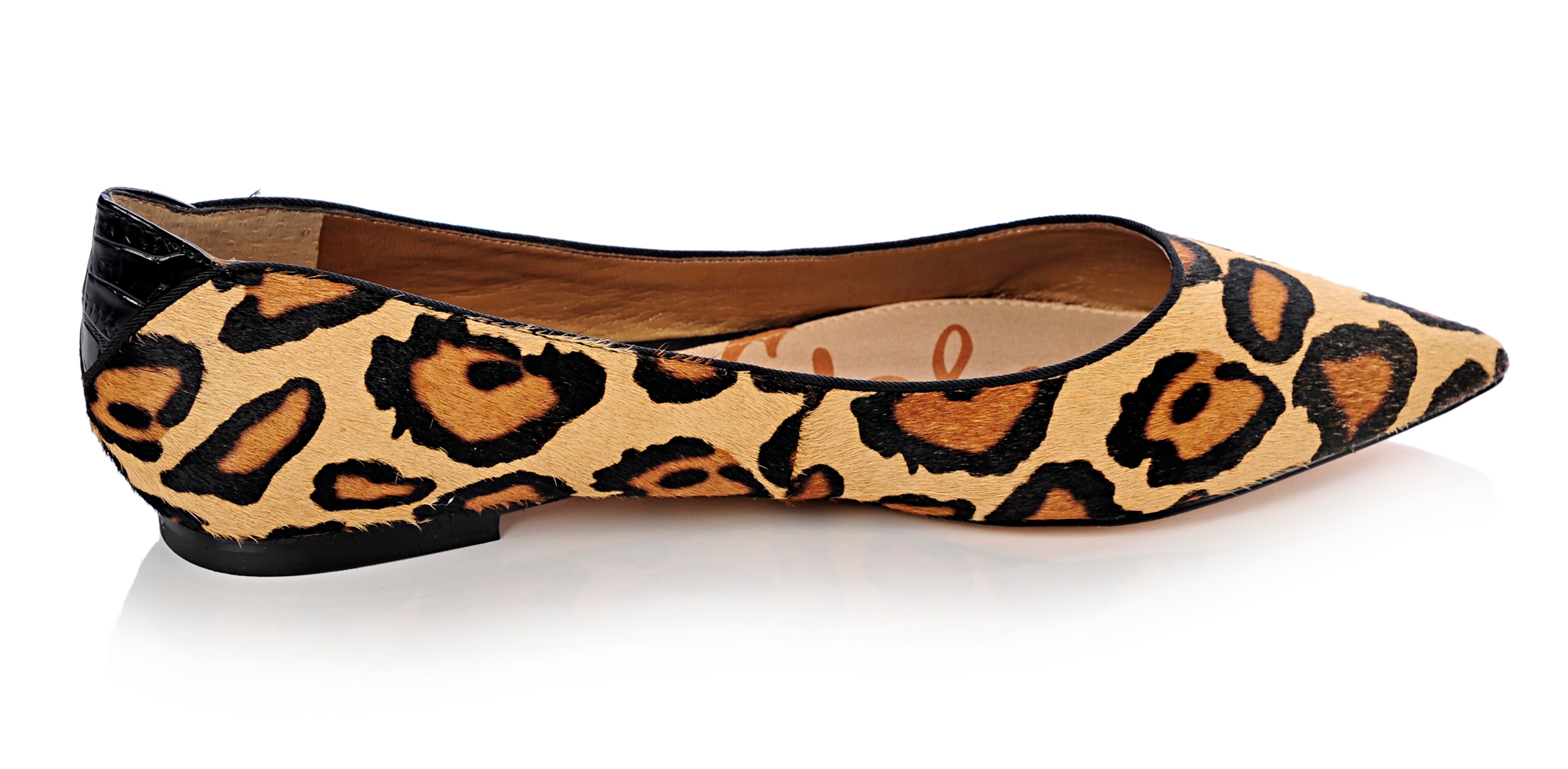 sam edelman rae leopard flats