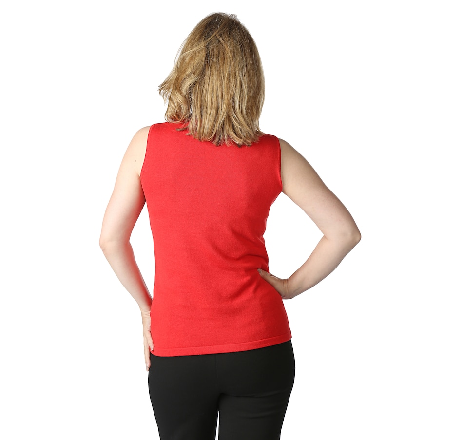 Image 520258_ALTMORE2.jpg, Product 520-258 / Price $24.33, Joan Rivers Mock Turtleneck Sleeveless Sweater from Joan Rivers on TSC.ca's Clothing & Shoes department