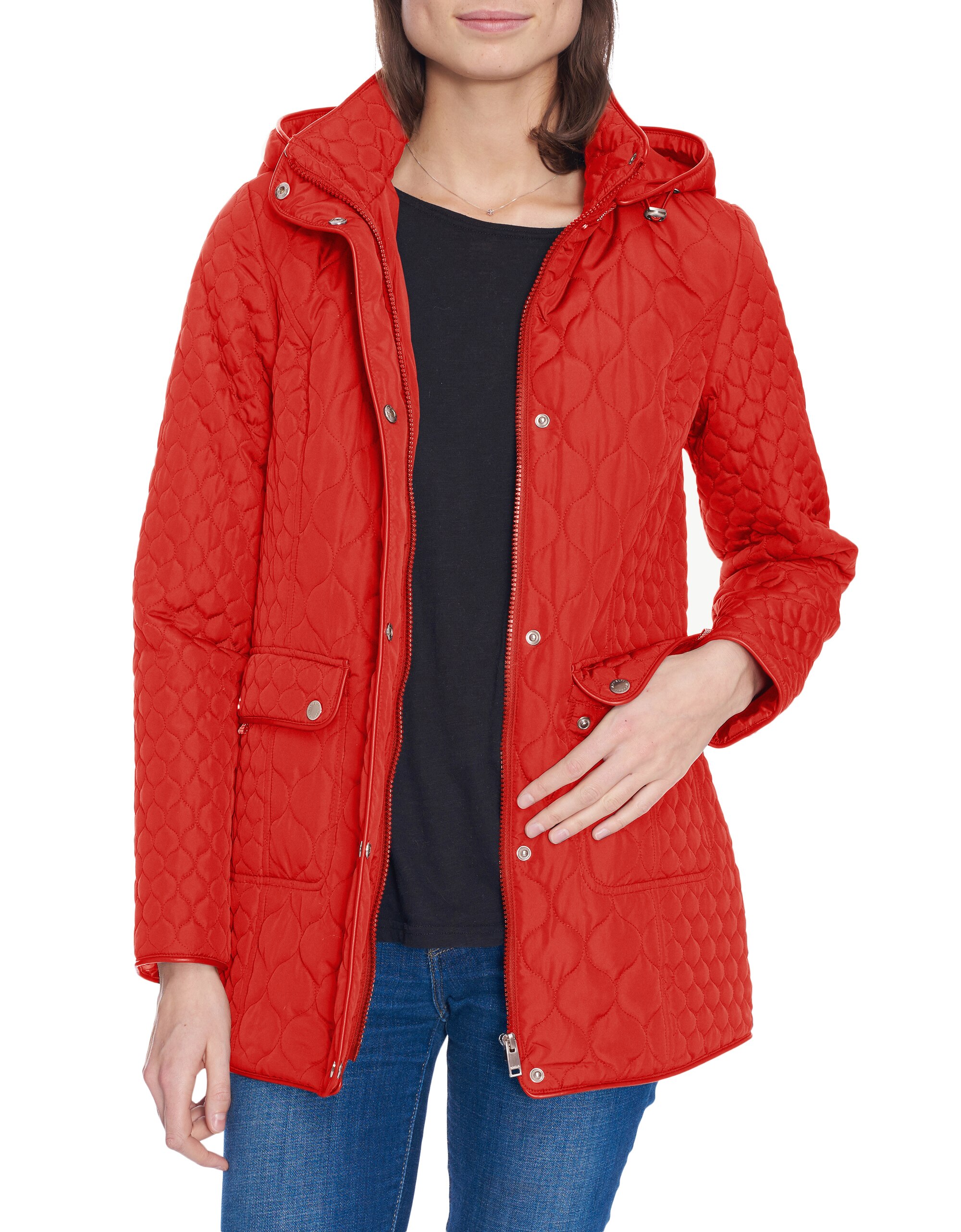 novelti quilted parka