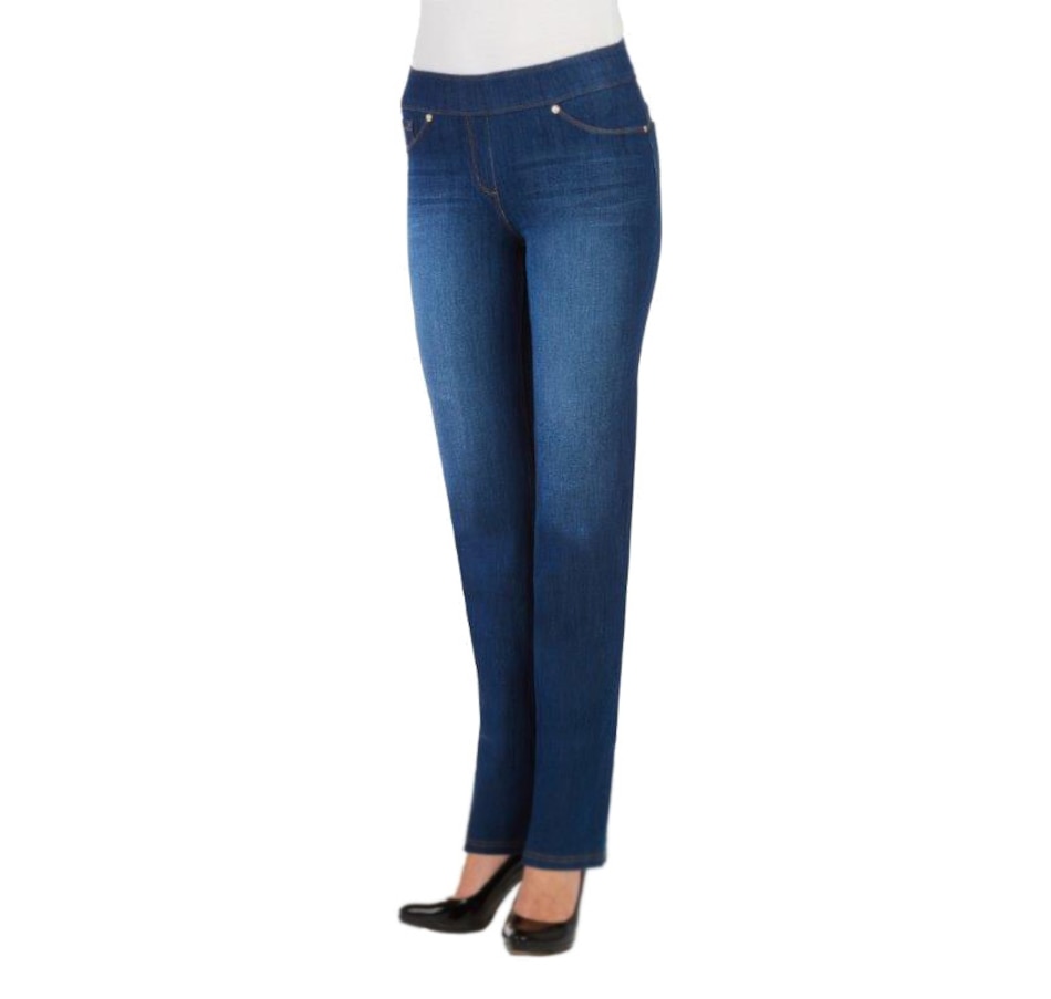 Image 524097_MEDIN.jpg , Product 524-097 / Price $59.00 , Nygard SLIMS Luxe Denim Straight Leg from Nygard Slims Fashion on TSC.ca's Fashion department