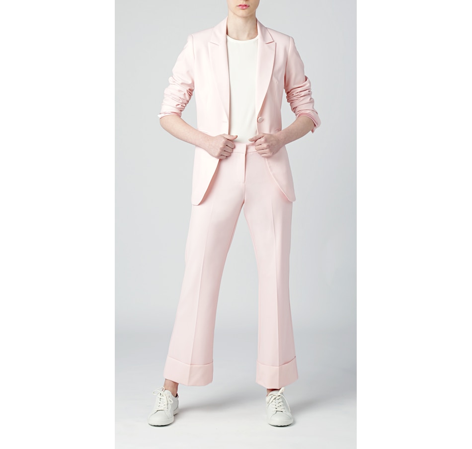 Image 524693_PNK.jpg , Product 524-693 / Price $247.33 , PINK TARTAN Tailored Welt Pocket Jacket from Pink Tartan on TSC.ca's Fashion department