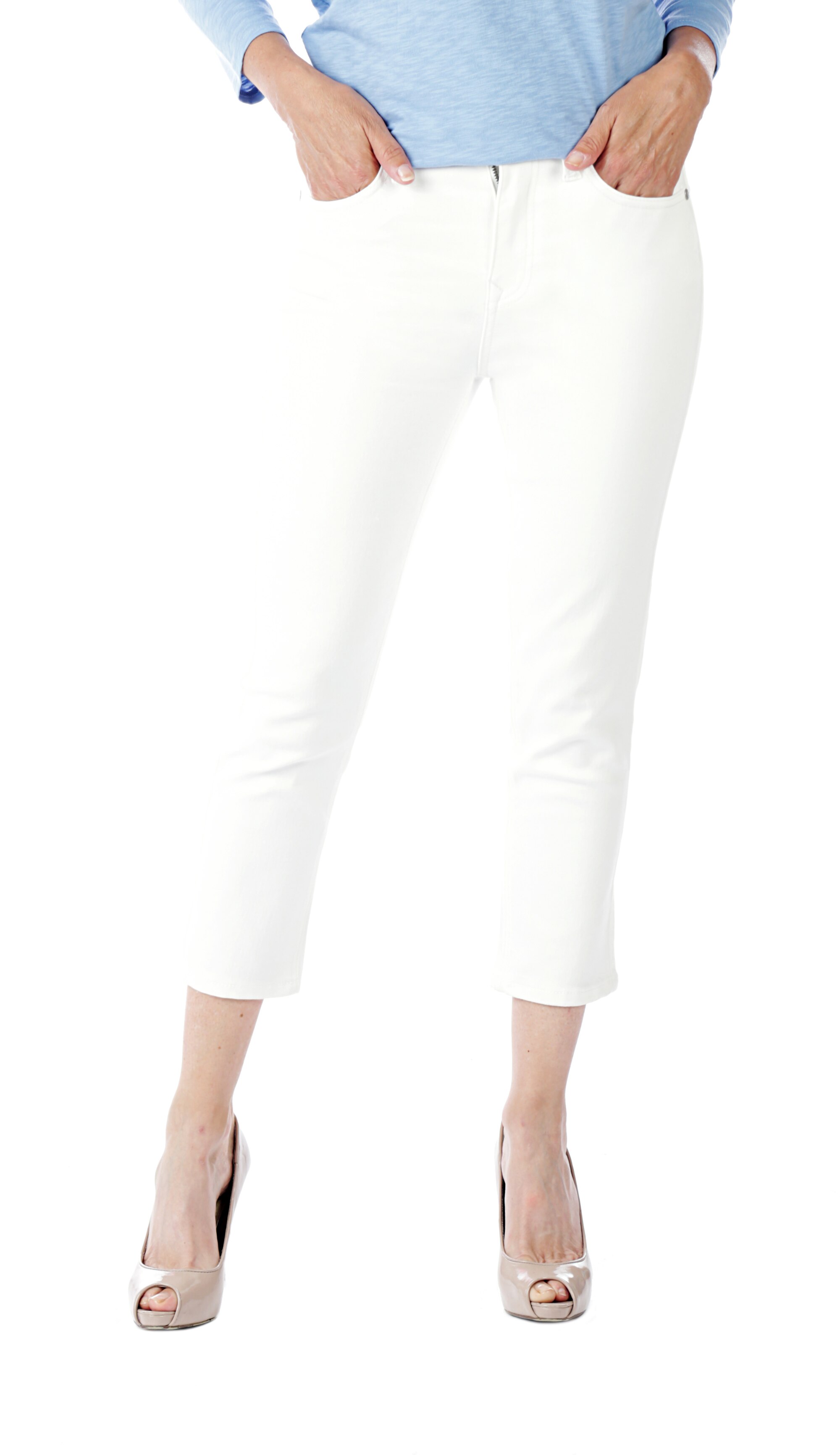 dg2 virtual stretch cropped jeans