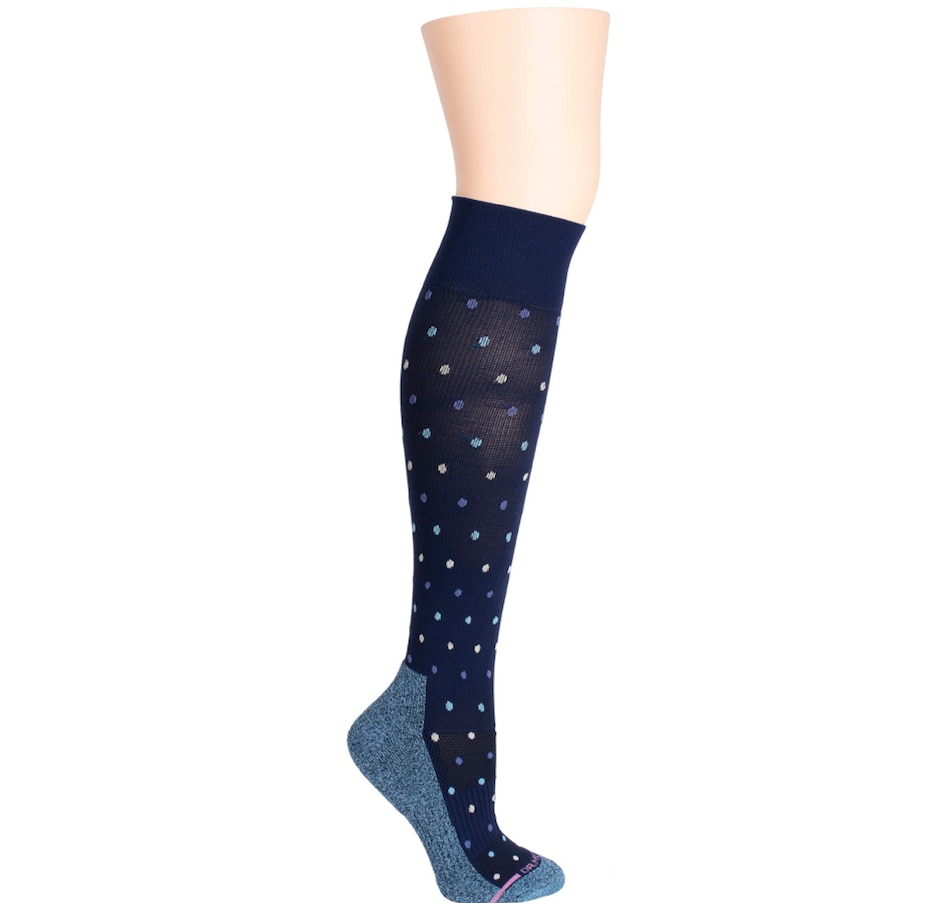 Health & Fitness - Personal Health Care - Pain Relief - Dr. Motion Dots Knee -High Women's Compression Socks - Online Shopping for Canadians