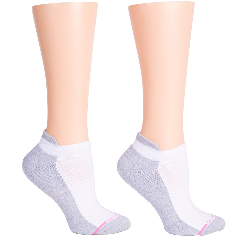 tsc.ca - Dr. Motion Solid Half-Cushion Women's Ankle Compression Socks ...