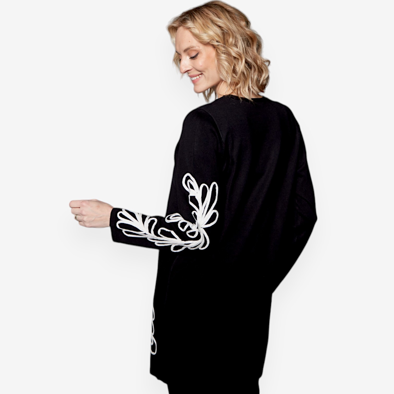Isaac Mizrahi Soutache Cardigan - TSC.ca