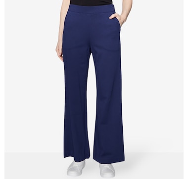 Isaac Mizrahi Wide Leg Ponte Pant