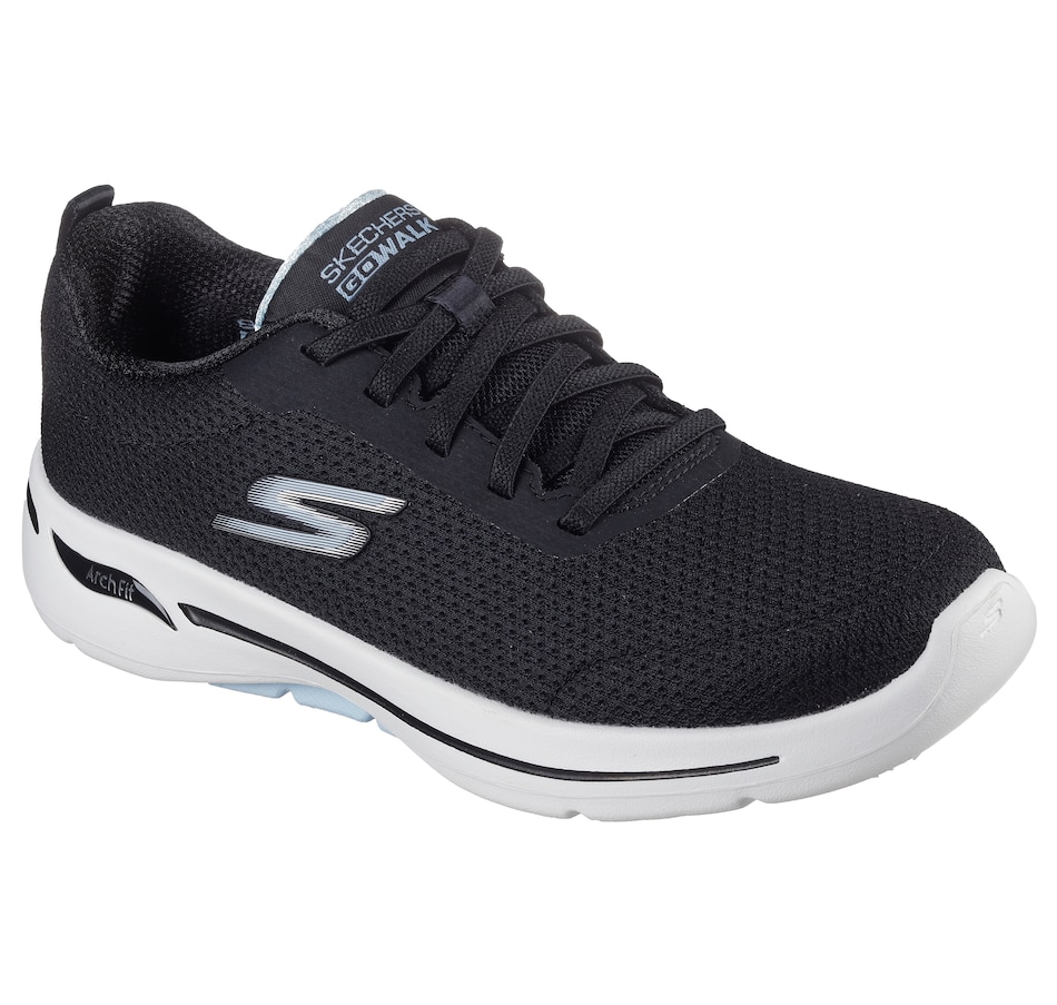 Image 526797_BLK.jpg, Product 526-797 / Price $125.00, Skechers Go Walk Arch Fit - Elinda Sneaker from Skechers on TSC.ca's Clothing & Shoes department