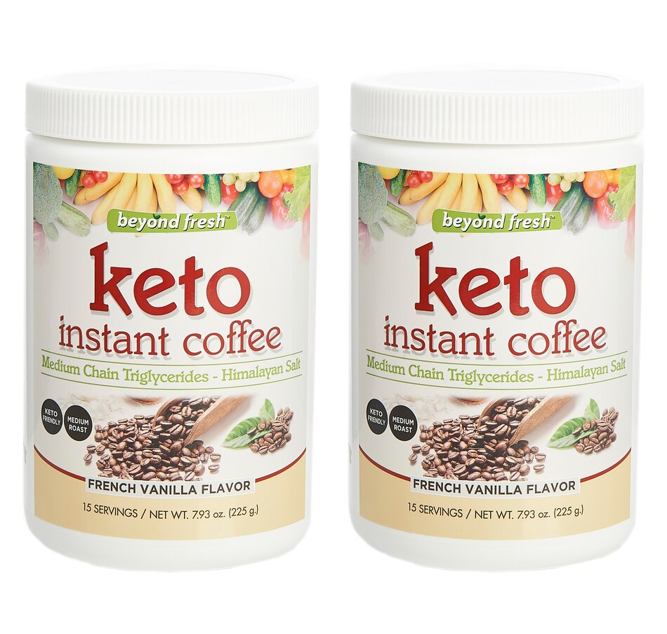 Image 526808_FVA.jpg, Product 526-808 / Price $36.88, Beyond Fresh Keto Instant Coffee Duo from Heather Thomson Superfoods on TSC.ca's Health & Fitness department