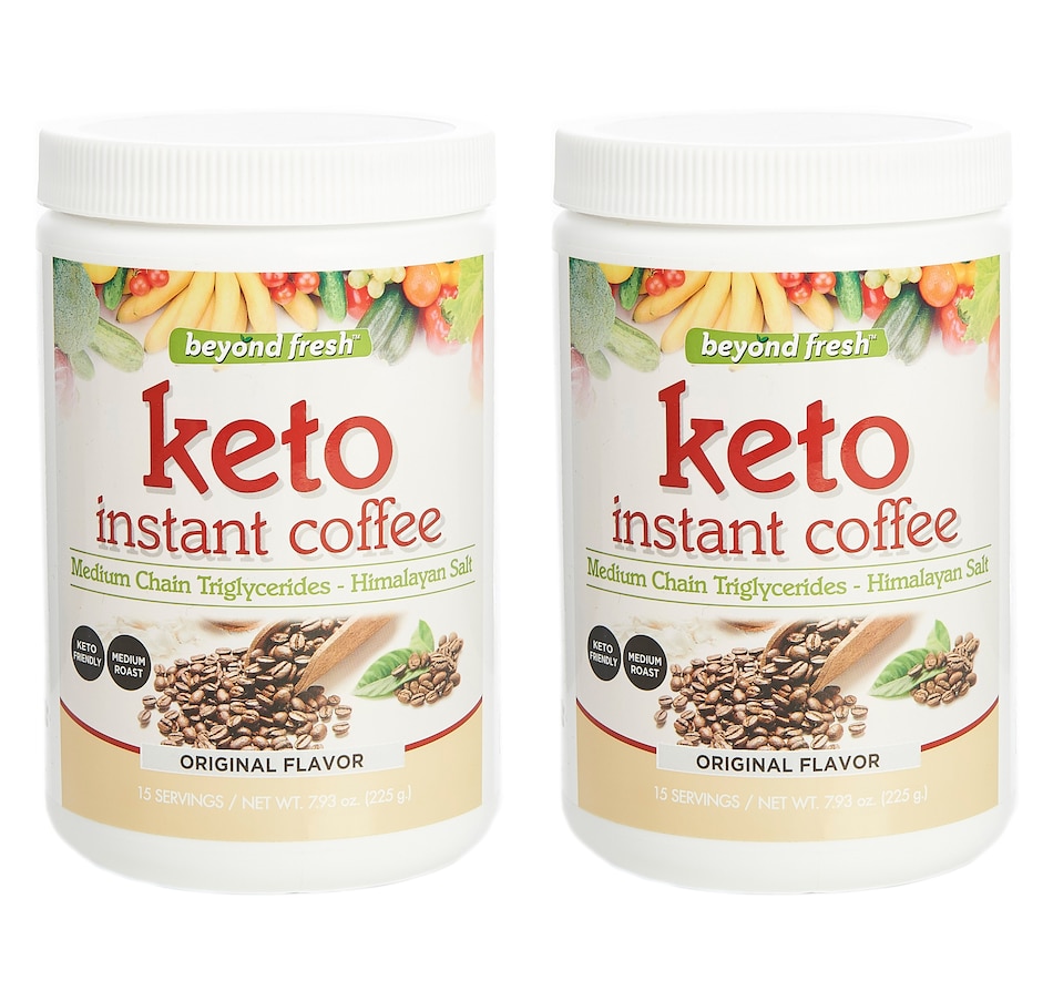 Image 526808_ORGN.jpg, Product 526-808 / Price $36.88, Beyond Fresh Keto Instant Coffee Duo from Heather Thomson Superfoods on TSC.ca's Health & Fitness department