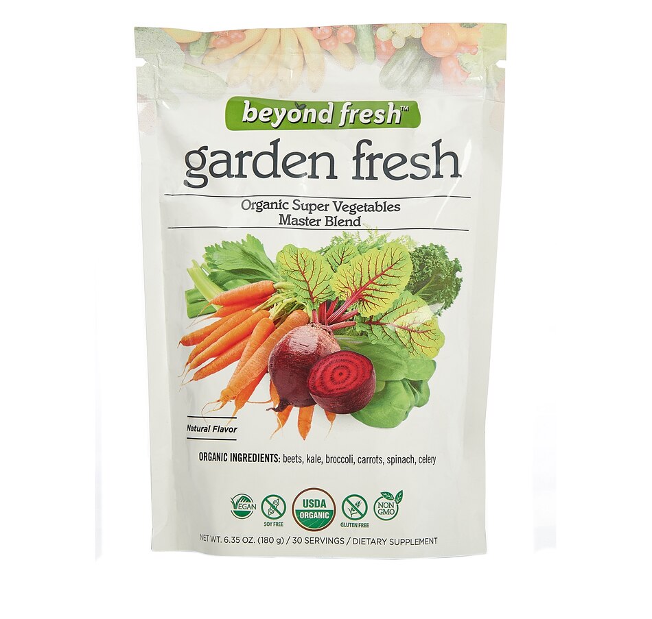 Image 526815.jpg, Product 526-815 / Price $46.99, Beyond Fresh Garden Fresh Organic Super Vegetables Master Blend from Heather Thomson Superfoods on TSC.ca's Health & Fitness department